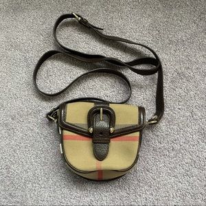 BURBERRY Tiny Rounded Buckle Crossbody Handbag